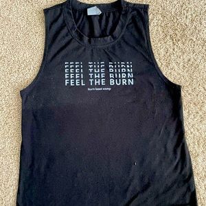 Burn Boot Camp workout tank